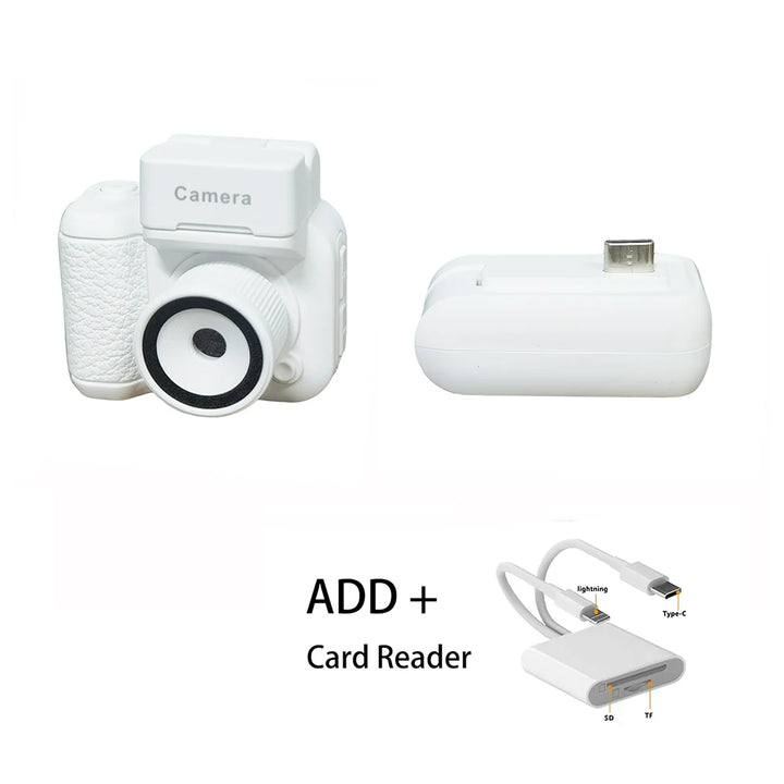 Kids Monoreflexes Style Mini Camera Flash Lamp And Battery Dock Portable Video Recorder DV 1080P With LCD Screen Y3000 Y4000