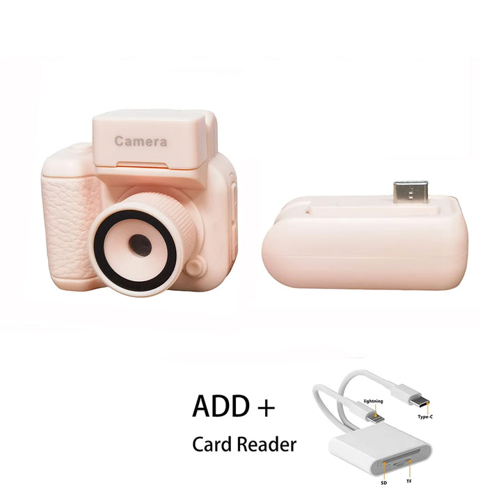 Kids Monoreflexes Style Mini Camera Flash Lamp And Battery Dock Portable Video Recorder DV 1080P With LCD Screen Y3000 Y4000