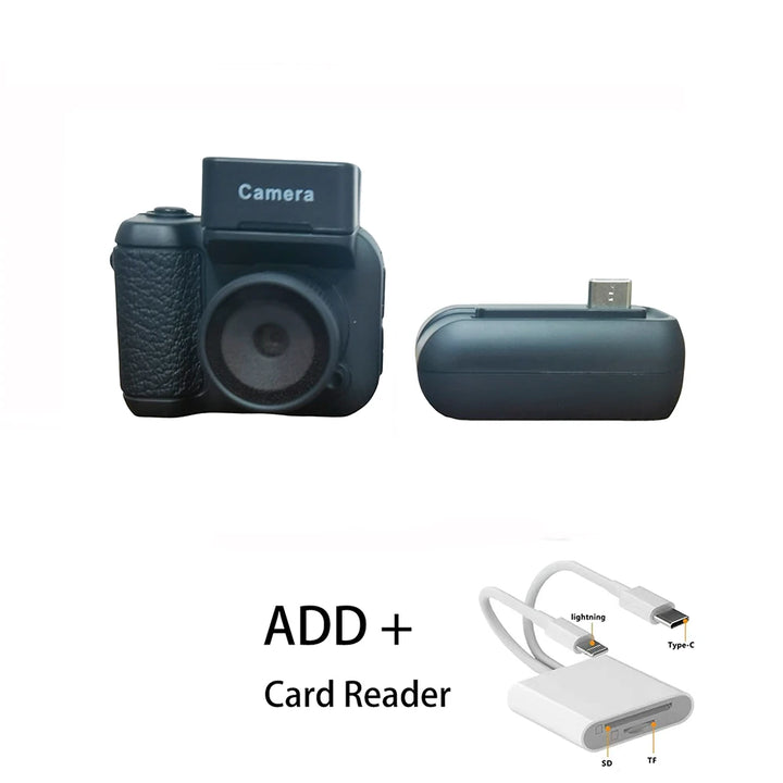 Kids Monoreflexes Style Mini Camera Flash Lamp And Battery Dock Portable Video Recorder DV 1080P With LCD Screen Y3000 Y4000
